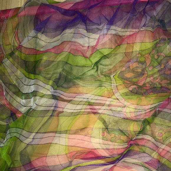 See through light scarf! Magnificent 😱 - Picture 2 of 2